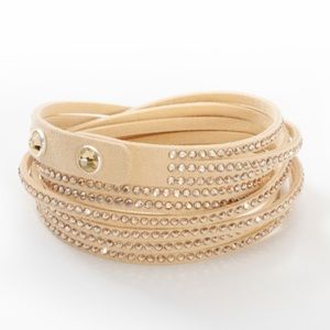 Swarovski Crystal Wrap Around Bracelet